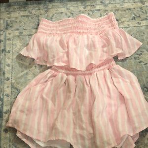 Free People Two Piece Short Set, size XS